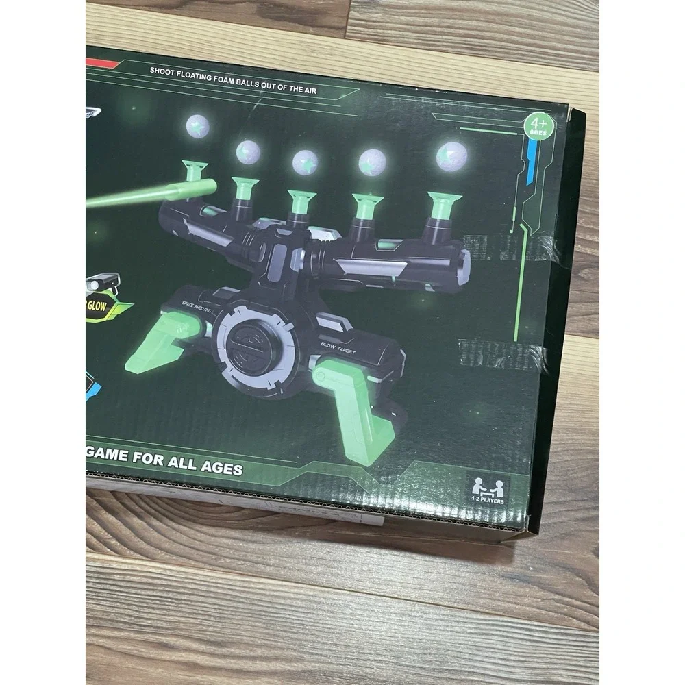 Best Choice Products Dark Wars Glow In Dark Shooting Floating Foam Balls SKY5468